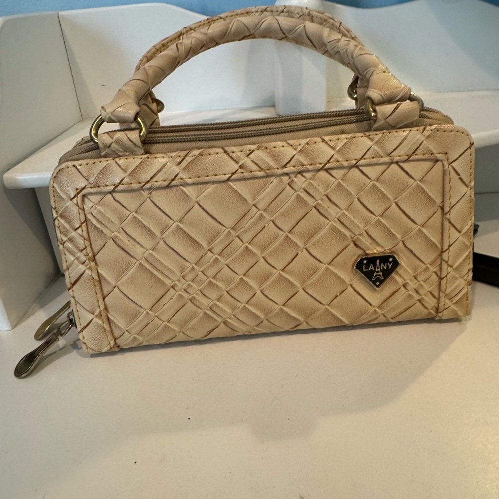 Beige Quilted Women's Bag